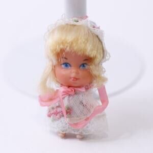 1960s, Liddle Kiddles, Larky, Locket Series, Mini Doll, Mattel, ~ 250929-WH 764